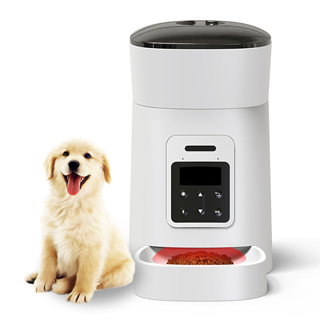 WPW01 White Color Automatic Dog Feeder