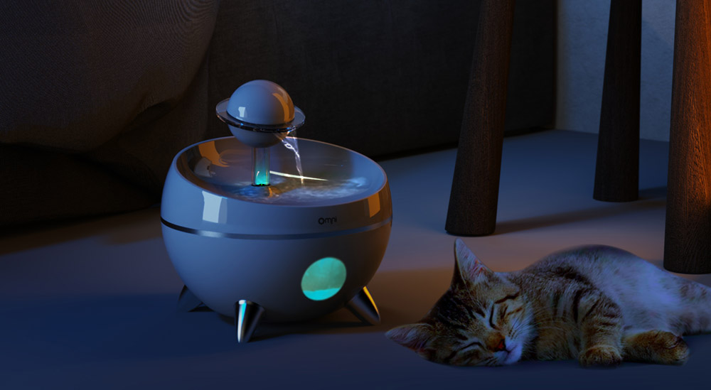 automatic cat water fountain