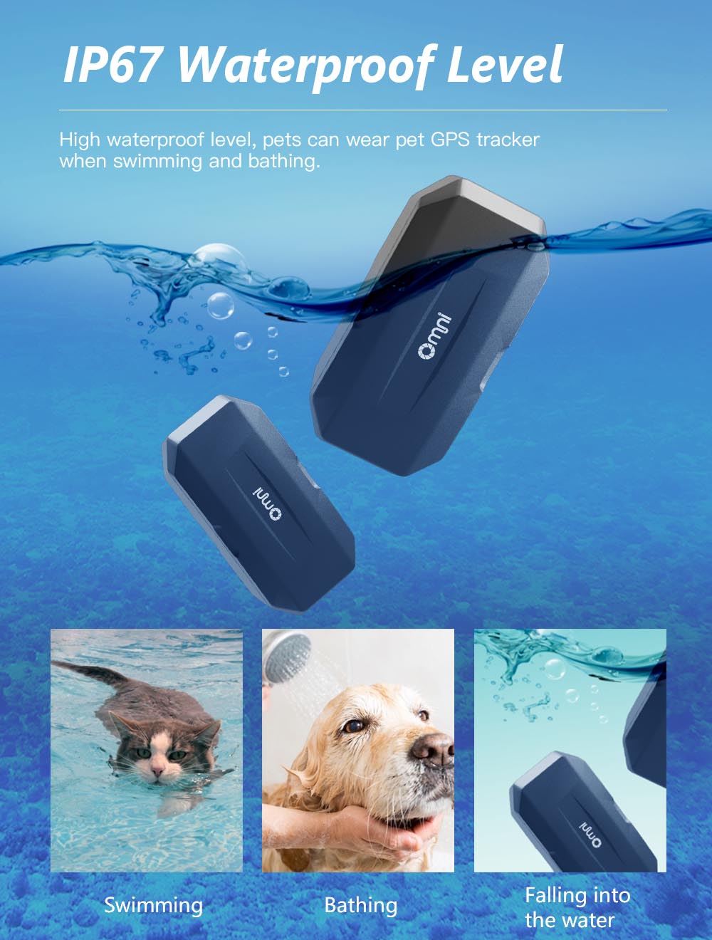 waterproof pet gps tracker