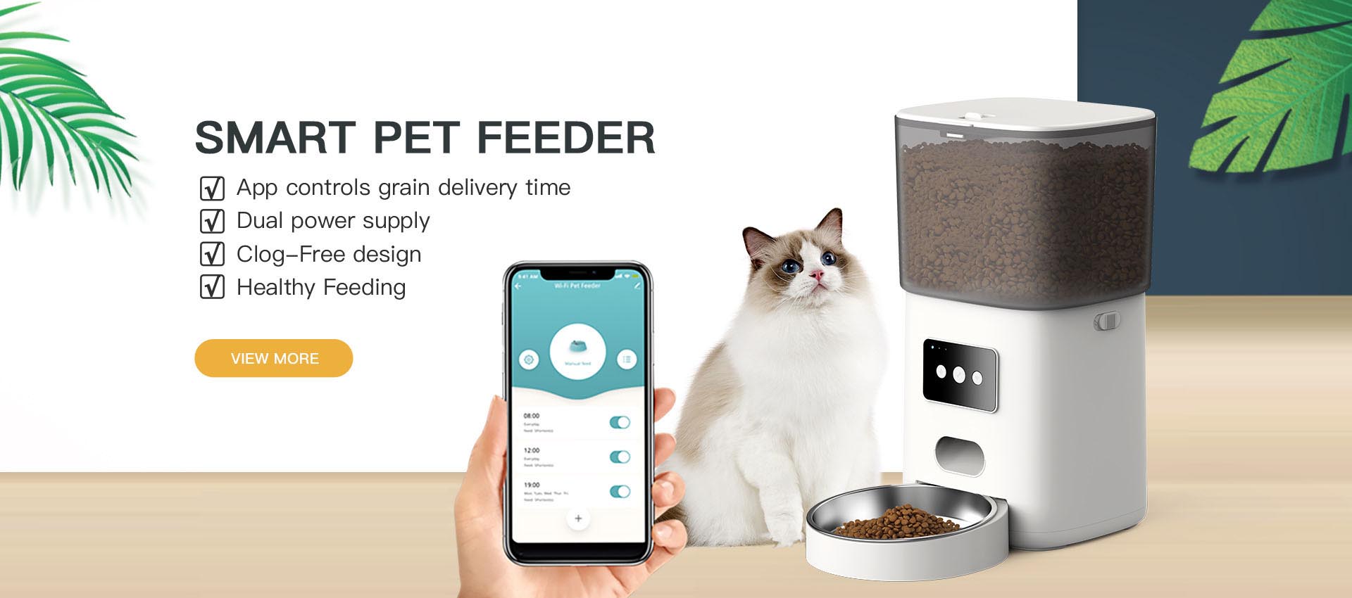 OMNI PETLIFE Automatic Pet Feeder