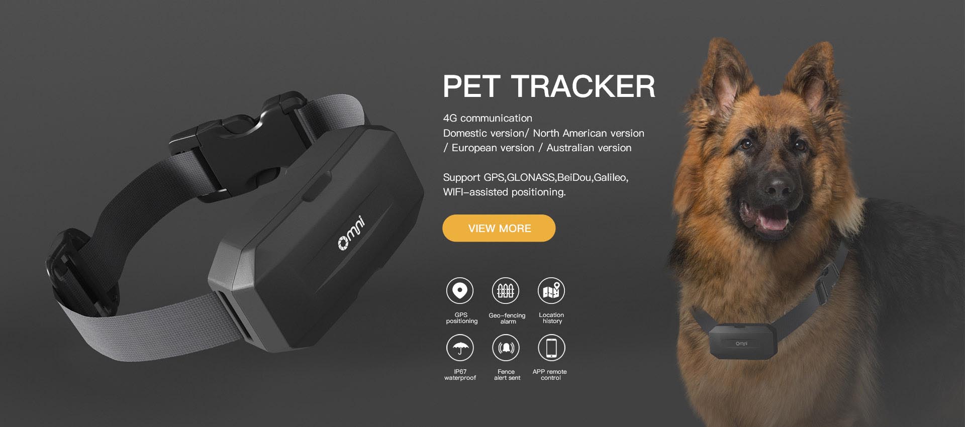 OMNI PETLIFE Pet GPS Tracker