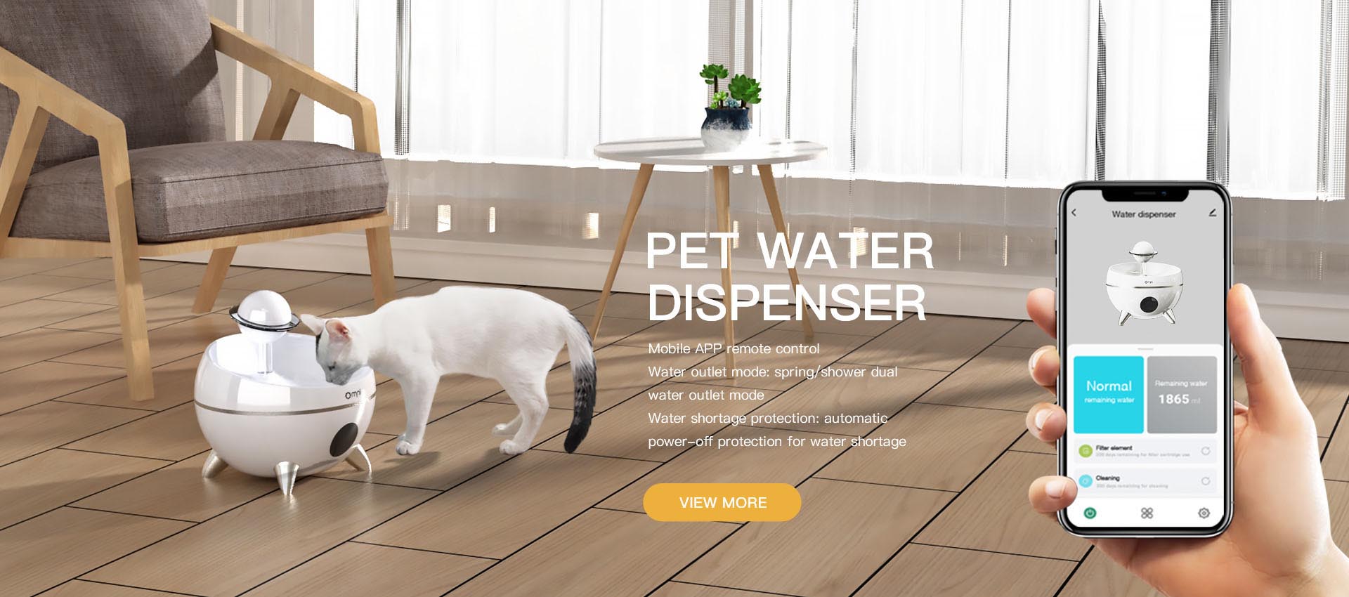 OMNI PETLIFE Pet Water Fountain