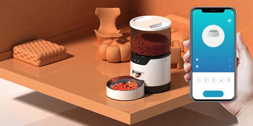 wifi automatic pet feeder