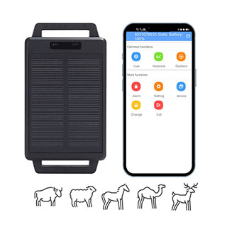 Animal Tracking Device Solar Livestock Horse Cow Tracker