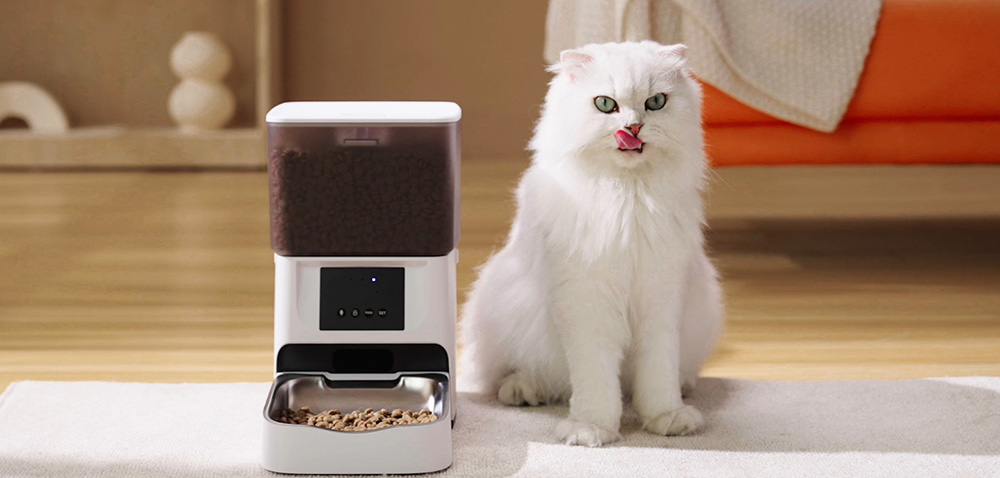 electric dog food dispenser